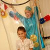 Детский день рождения с  мыльными  пузырями
