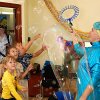 Организовать детское шоу мыльных пузырей