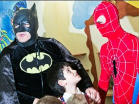 Супергерои спасают мир - детский день рождения